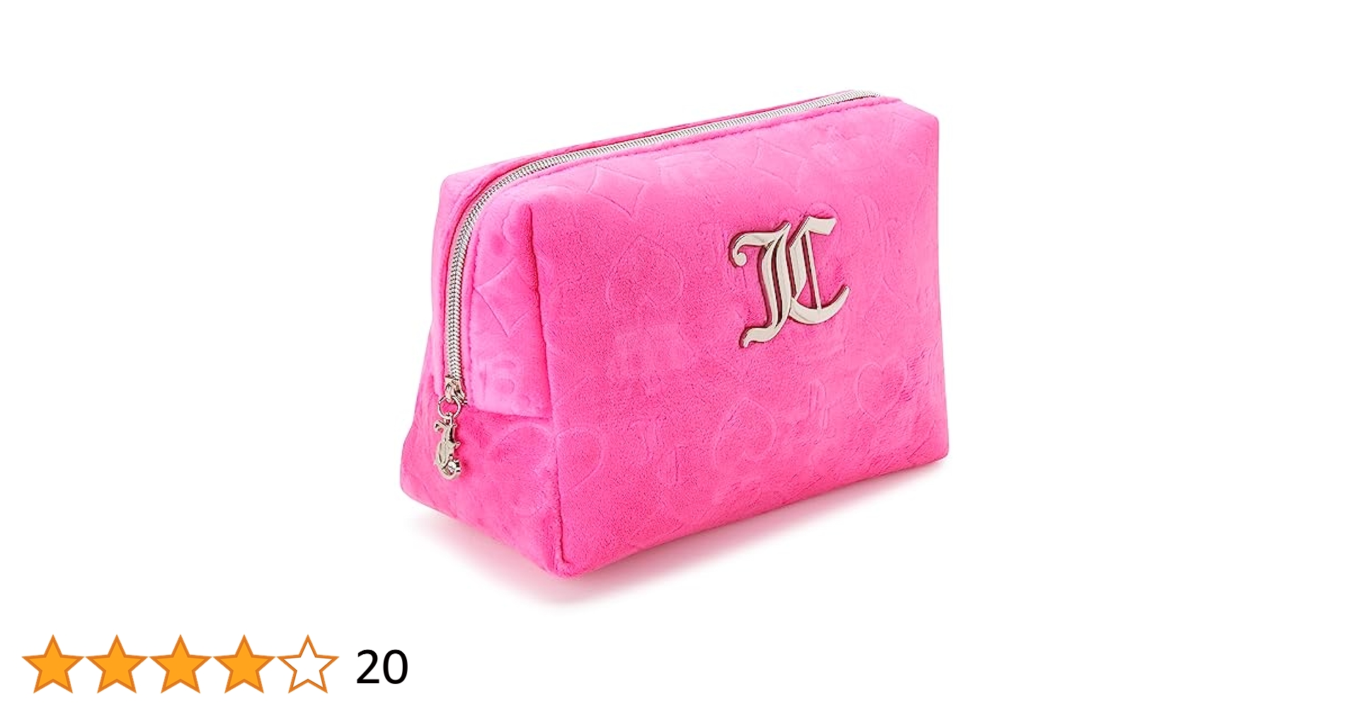 Juicy Couture ジューシークチュール コスメポーチ バッグ トラベル Amazon.com: Juicy Couture Women's Cosmetics Bag - Travel